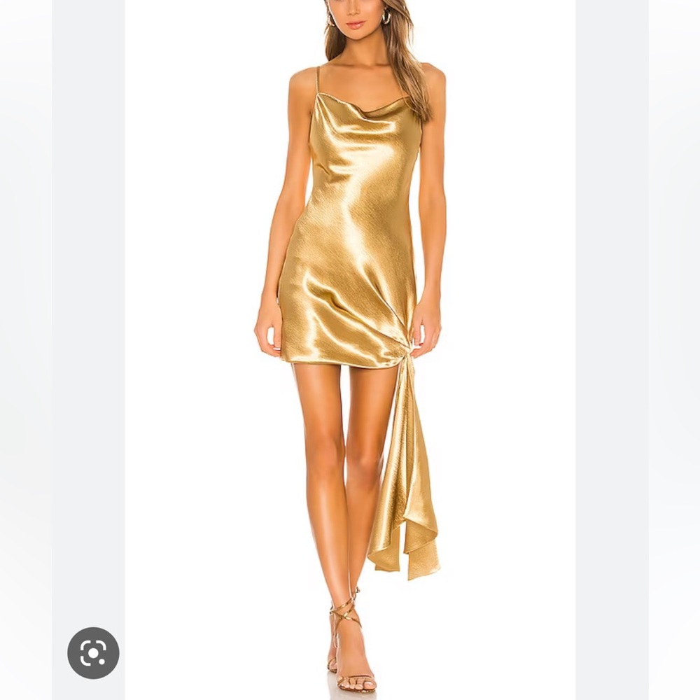 Cinq a sept satin Ryder dress